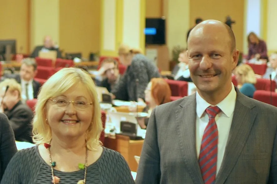 Jana Plamínková a Petr Hlubuček