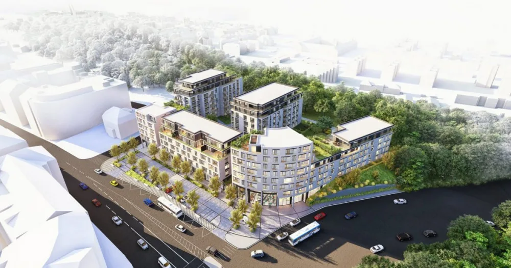 VIZUALIZACE: Pivní zahrádky na Žižkově končí. Ustoupí obřímu developerskému projektu