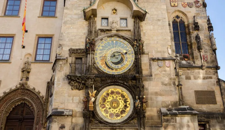 Orloj na Staroměstském náměstí.