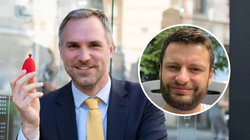 Hřib se vyfotil s menstruačním kalíškem. Prokop se mu vysmál, že trpí PMS