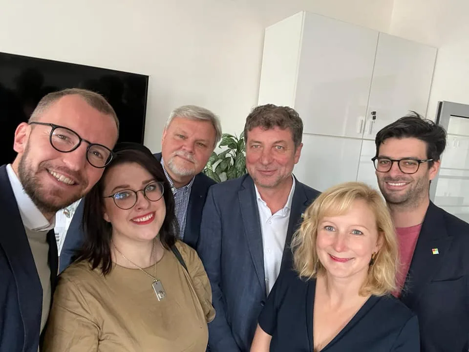 Jakub Stárek, Barbora Truksová (Zelení), Jan Decker (KDU-ČSL), Jan Lacina (STAN), Mariana Čapková (Praha sobě), Petr Prokop (STAN)
