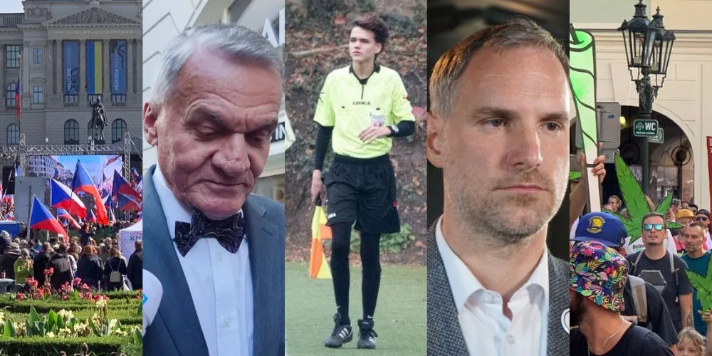 ZÁŘÍ 2022: Volby, volby, volby, demonstrace a napadený rozhodčí