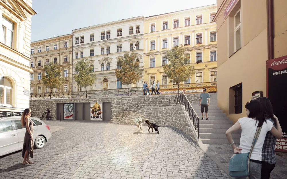 VIZUALIZACE: Seifertova ulice na Žižkově se dočká revitalizace, schválili pražští radní
