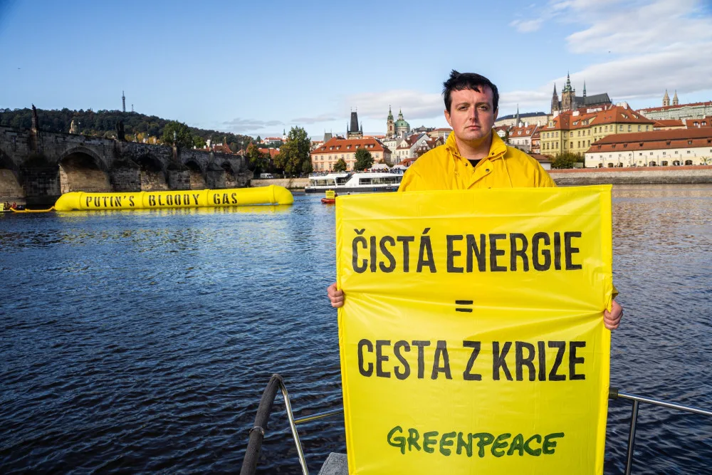 Putinův krvavý plyn. Na Vltavě vznikl plynovod