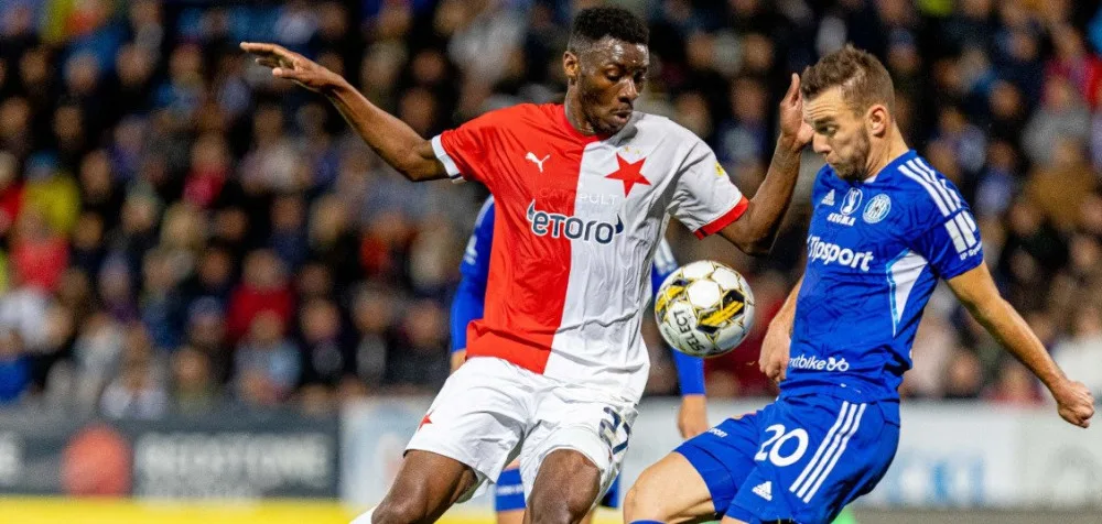 Slavie prohrála s Olomoucí 0:2, na vedoucí Plzeň ztrácí čtyři body
