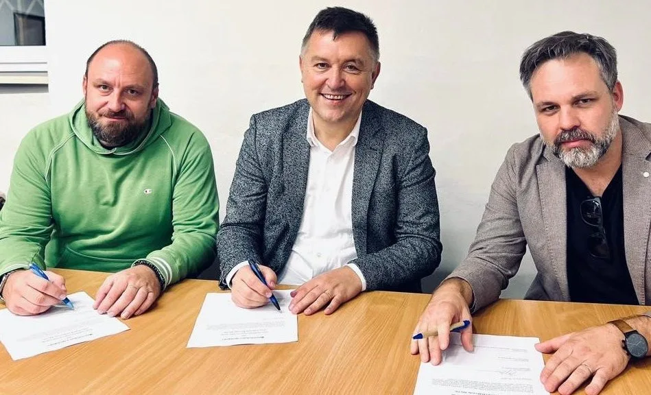 Radek Lojda, Martin Valovič a Radek Kašpar.