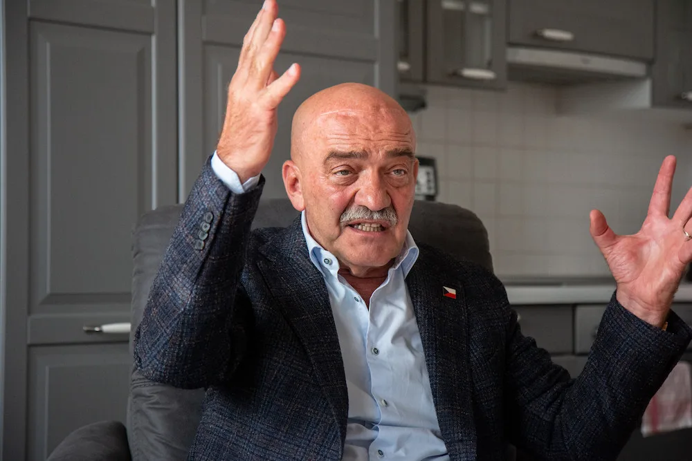 Tomáš Březina.