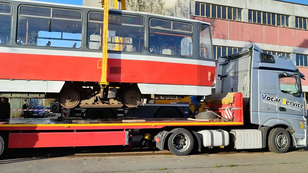 Tramvaje se do Charkova dostanou asi za čtyři dny.