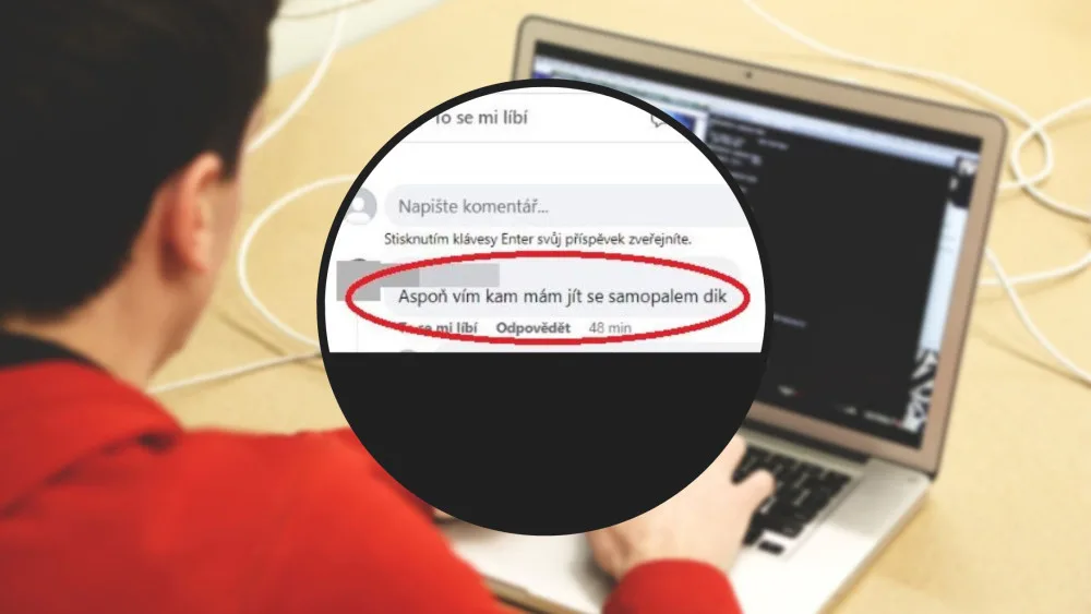 Aspoň vím, kam jít se samopalem, napsal muž na Facebook. Hrozí mu vězení
