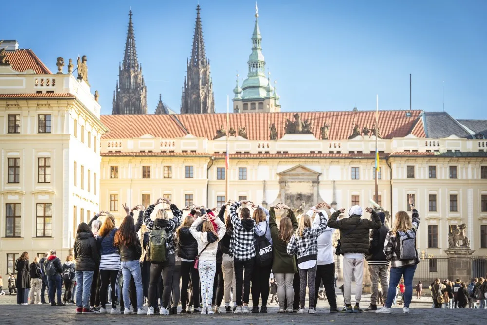 Poprvé do Prahy. Děti ze znevýhodněných rodin zavítaly do hlavního města