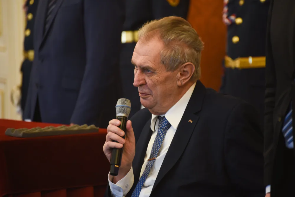Prezident Miloš Zeman