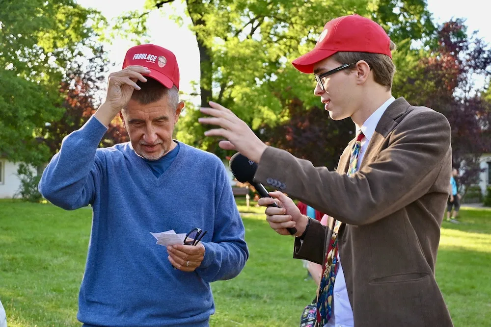 Kdybychom byli v Americe, tak Václav Klaus je otec zakladatel, říká Youtuber Jan Špaček.