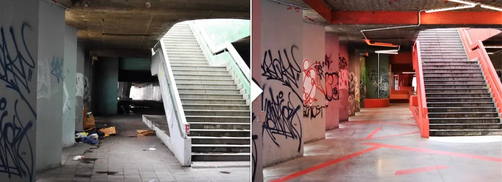 V podchodu pod Hlávkovým mostem vznikl nový skate park