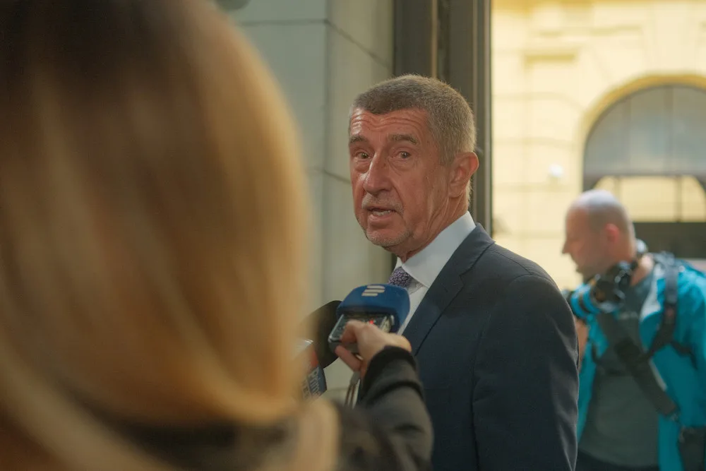 Andrej Babiš u soudu v Praze
