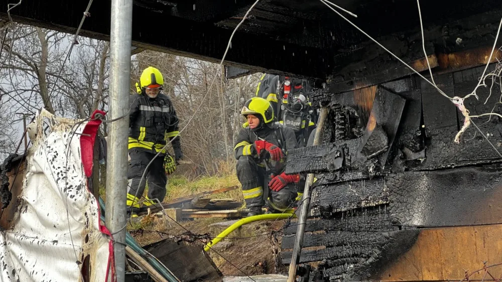 VIDEO: V Troji shořela chatka určená k demolici