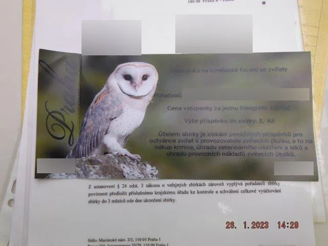 Strážníci zachránili sovy pálené před týráním. Podvodníci vybírají peníze za fotky se zvířaty