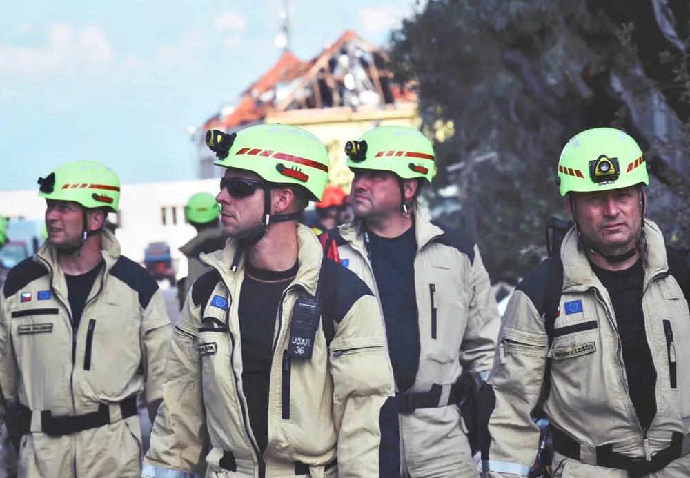Pražští hasiči vyrážejí na pomoc do Turecka, které zasáhlo zemětřesení