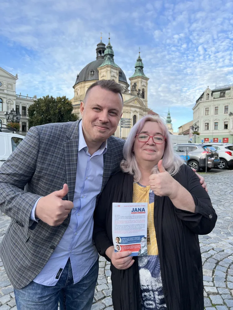Jindřich Rajchl a Jana Zwyrtek Hamplová
