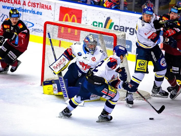 Sparta porazila České Budějovice 4:3 po prodloužení