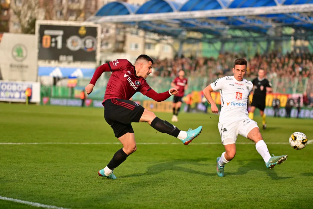 Sparta porazila v Mladé Boleslavi Hradec 2:0