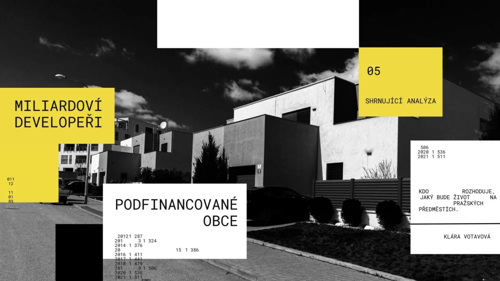 Miliardoví developeři, podfinancované obce: Kdo vytváří podobu pražských předměstí?