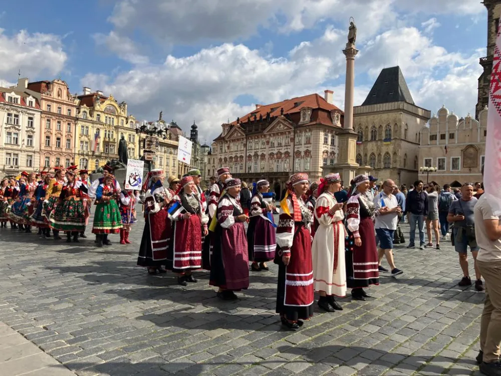 V Praze se představily amatérské folklorní soubory z celého světa