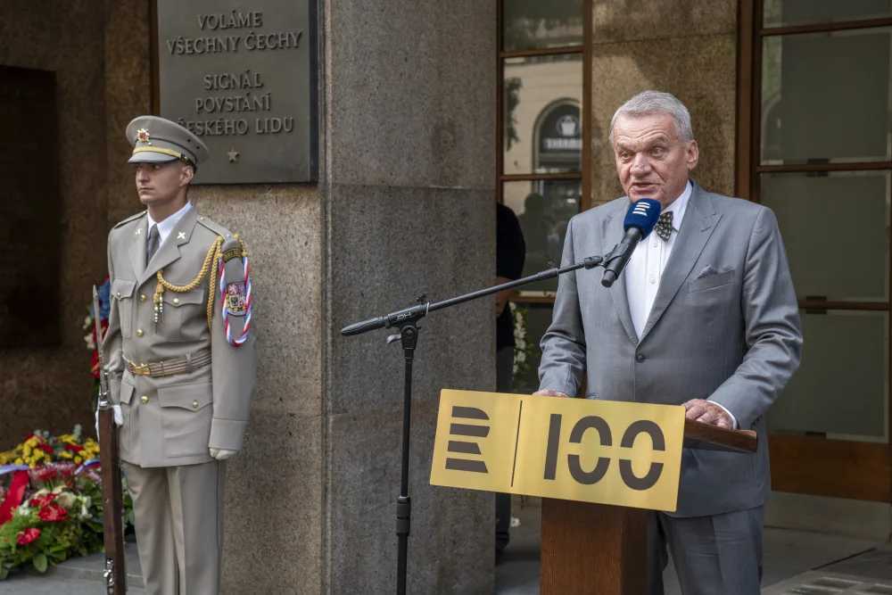 K výročí okupace promluvil před rozhlasem primátor Svoboda, prezident Pavel i premiér Fiala