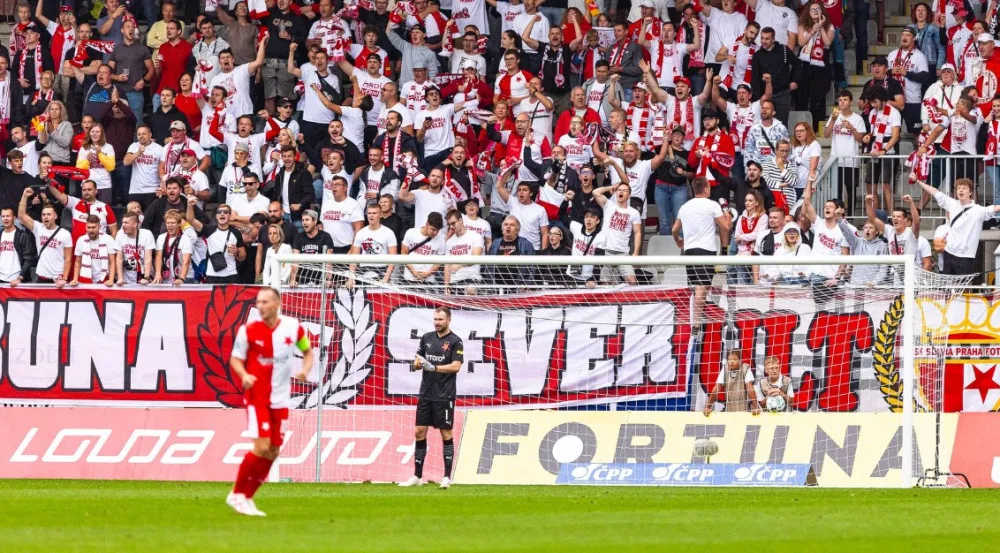 Slavia remizovala v Jablonci 1:1 a poprvé v sezóně ztratila body