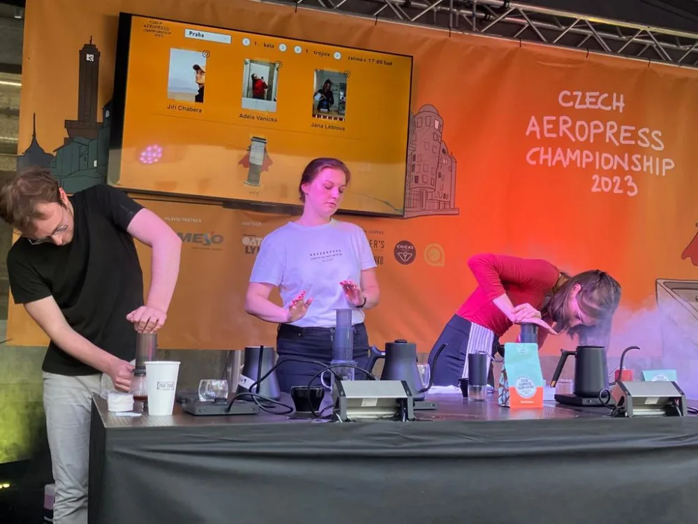 V pražských Nuslích se v sobotu rozhodlo o mistru republiky v Aeropressu