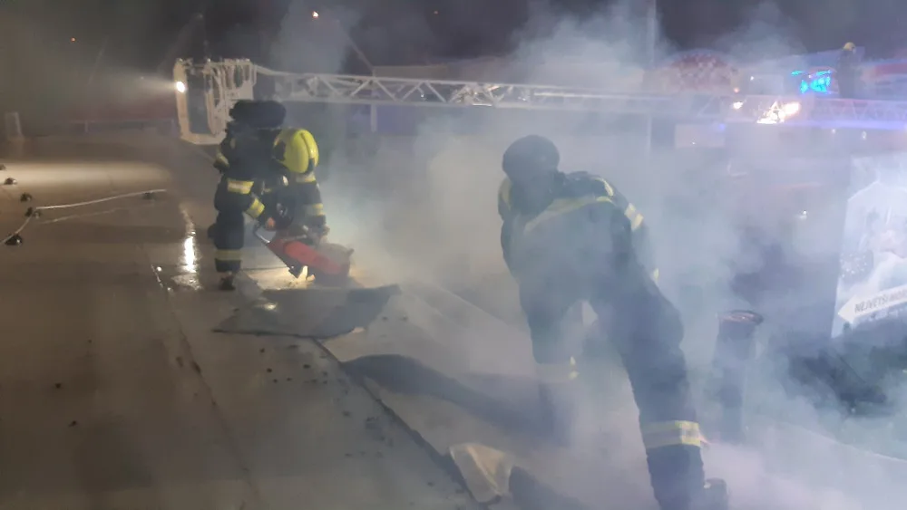 Požár na pražském Výstavišti způsobil škodu ve výši jeden a půl milionu