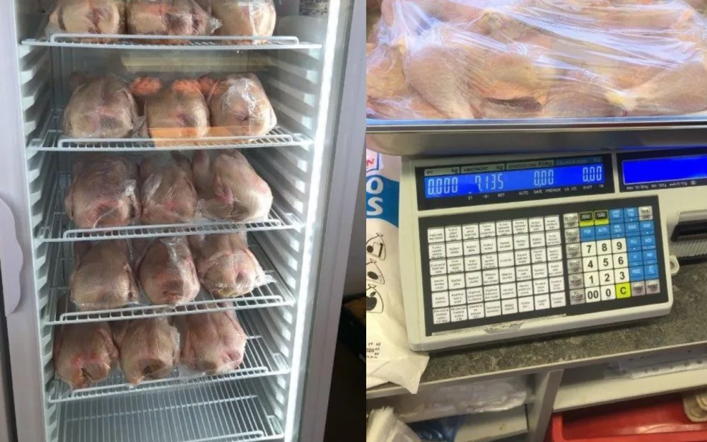 Celkem muž nabízel 183 kilo masa.