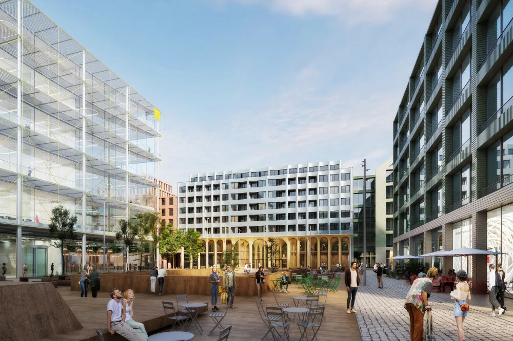 VIZUALIZACE: Čtvrtý kvadrant Vítězného náměstí navrhne česko-nizozemský tým architektů