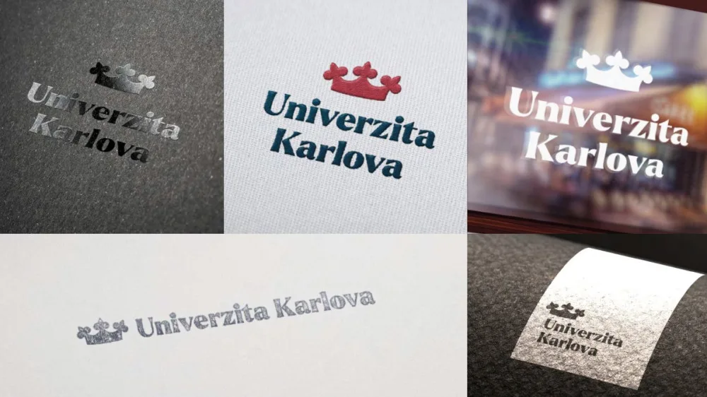 Univerzita Karlova představila nový vizuální styl. Stál 425 tisíc korun
