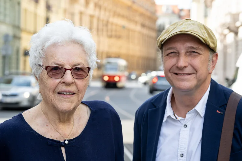 Dagmar Hazdrová a Jan Vondráček