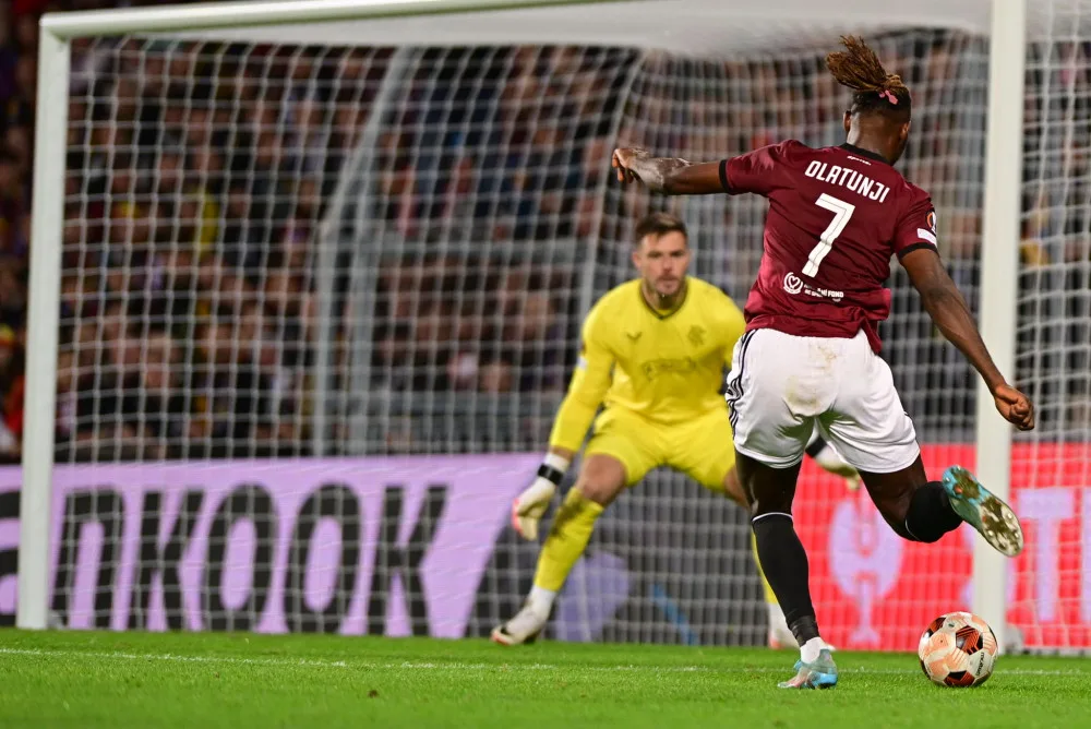 Sparta s Rangers remizovala.