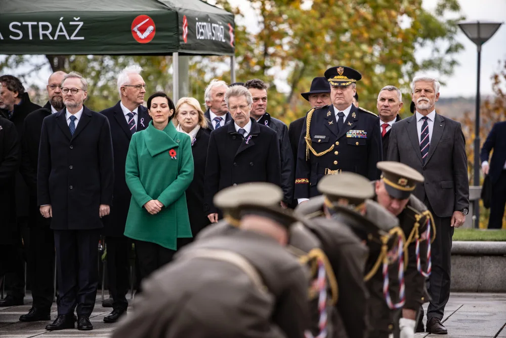Památku zakladatele Československé republiky uctil prezident, politici i