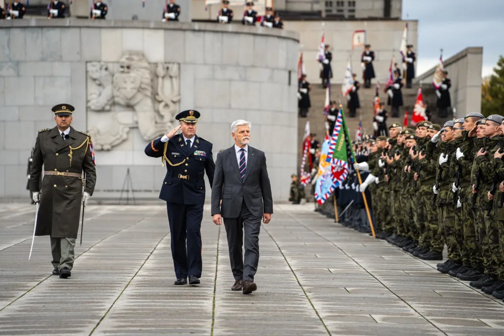 Prezident Petr Pavel se dnes zúčastnil význ