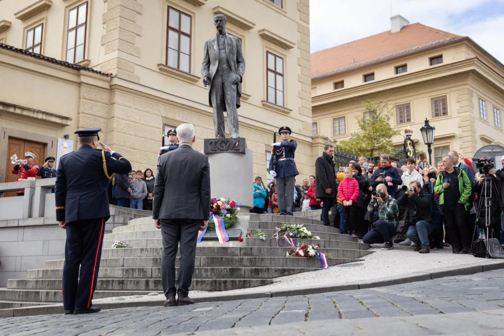 Prezident Petr Pavel se dnes zúčastnil význ