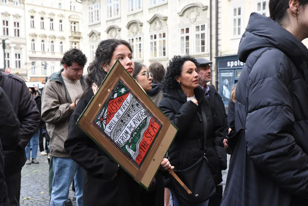 Praha zakázala propalestinskou demonstraci. Důvodem je protiizraelské heslo