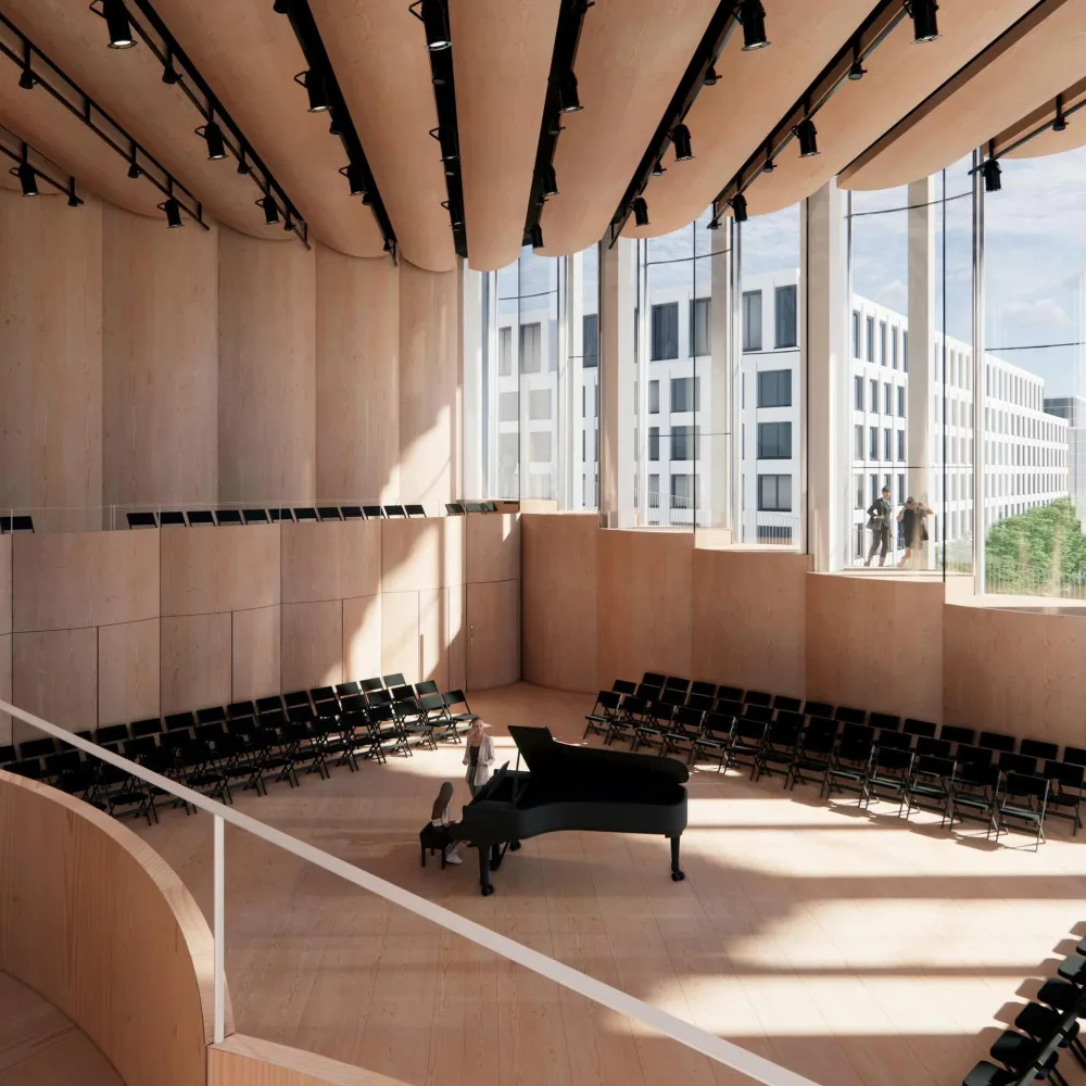 Architekti dopracovali studii Vltavské filharmonie, předají ji v únoru. Stavět se začne za tři roky