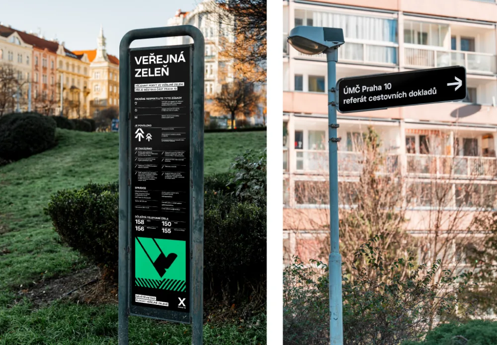 Praha 10 si vybrala novou vizuální identitu. Komunikovat bude přes římskou číslici X