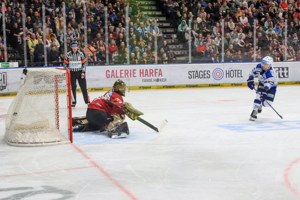 Hokejisté Sparty podlehli Brnu 4:5 po nájezdech a prohráli po sérii šesti