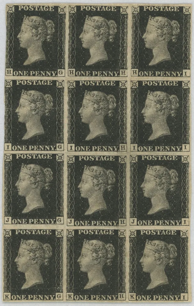 První známky světa Penny Black