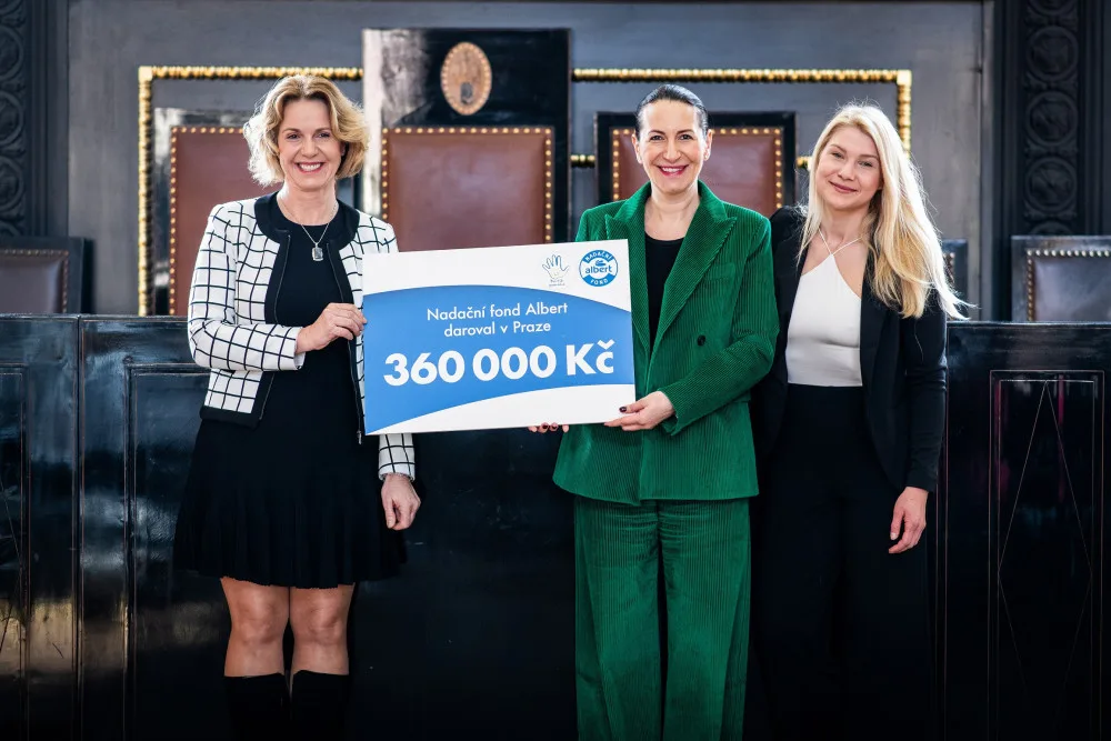 Letní tábory i mentální zdraví. Nadační fond Albert rozdělil v Praze 360 000 korun