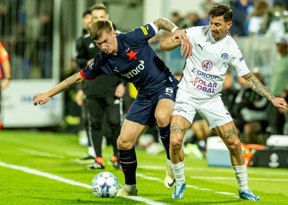 Slavia ve 26. kole porazila Slovácko 3:1