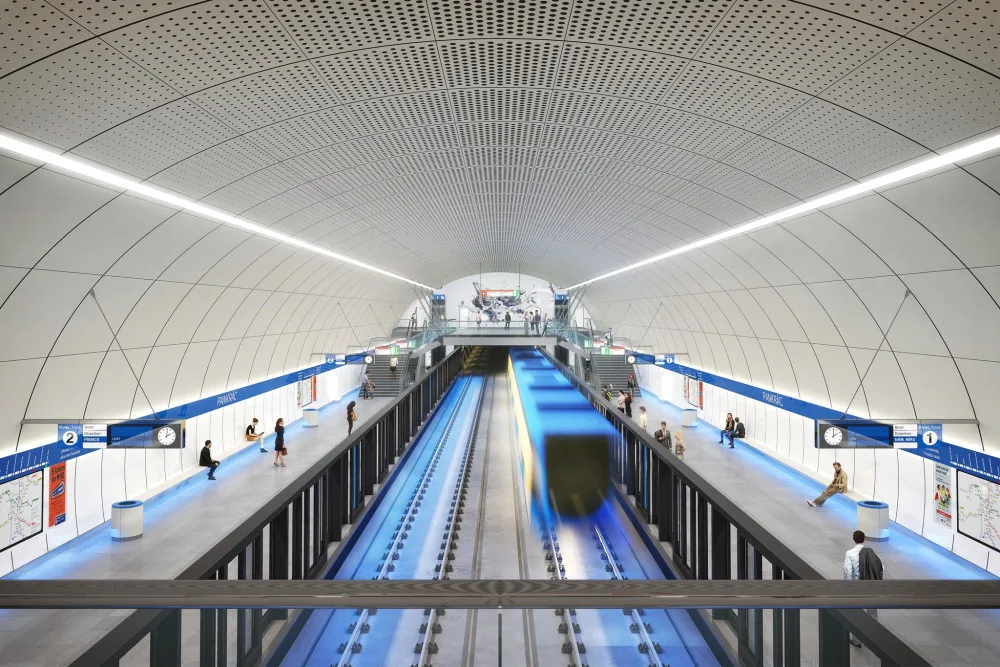 Metro bez řidiče by mělo být v provozu v budoucí stanici Pankrác.