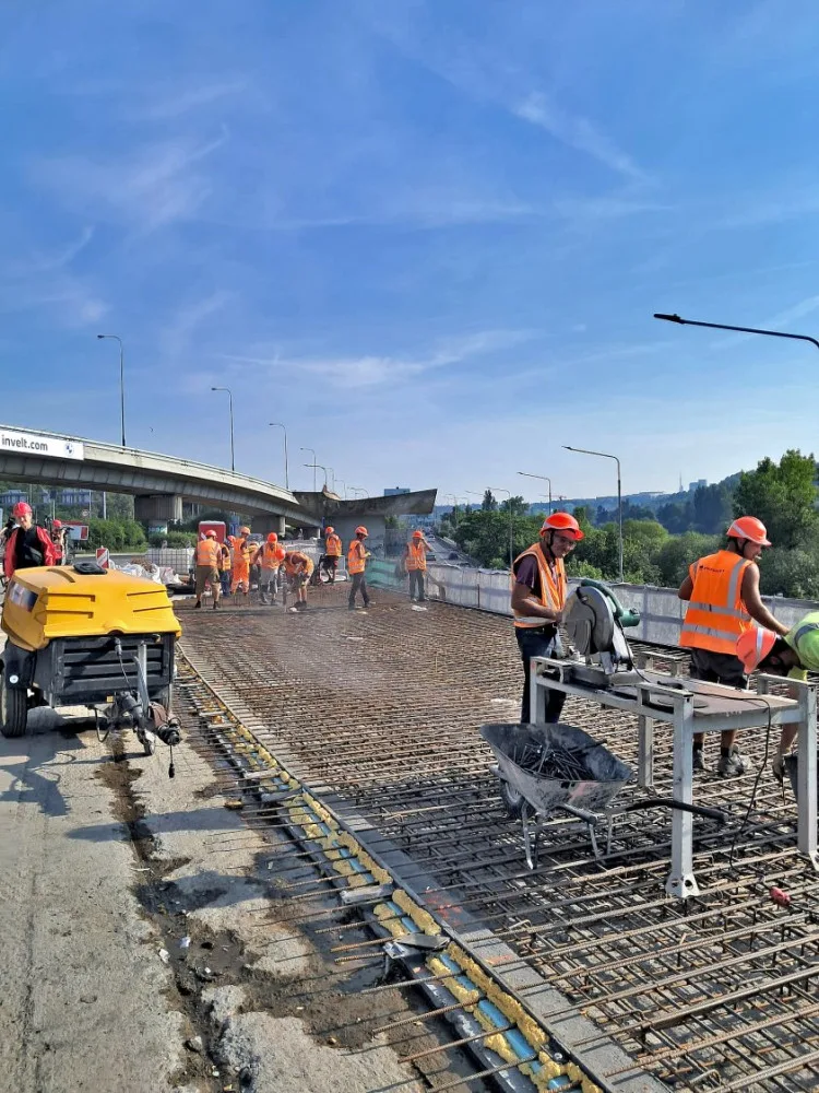 Poslední část opravy Barrandovského mostu začne na konci srpna