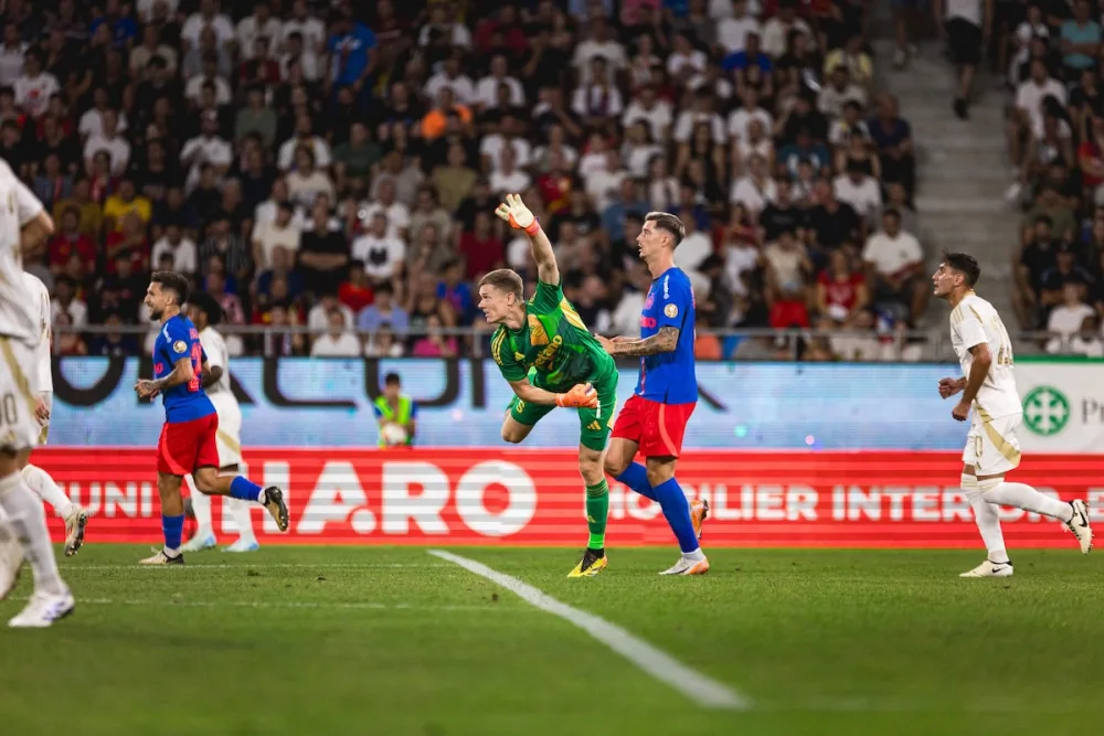Sparta zvítězila na hřišti FCSB 3:2 a je ve 4. předkole Ligy mistrů
