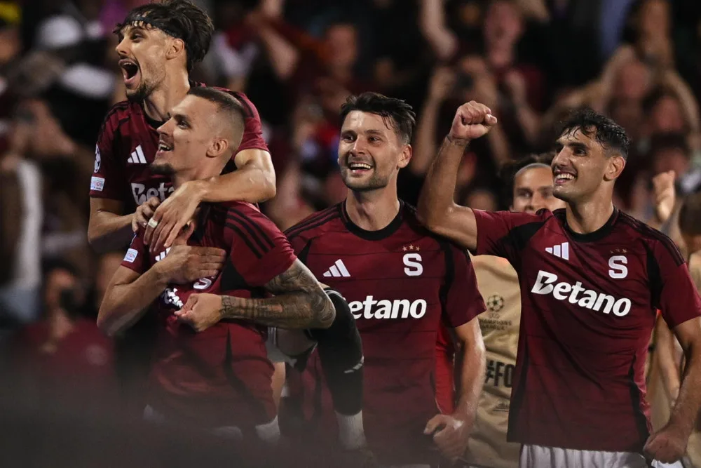 Fotbalisté Sparty si po 19 letech zahrají Ligu mistrů