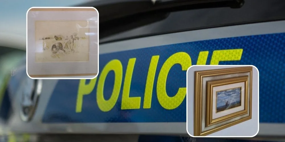 Policie hledá zloděje, kteří ukradli obrazy za sto tisíc korun